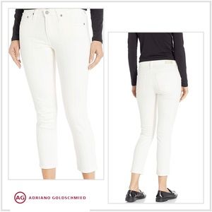 AG Goldschmied Year Coastal Stripe Prism Pink